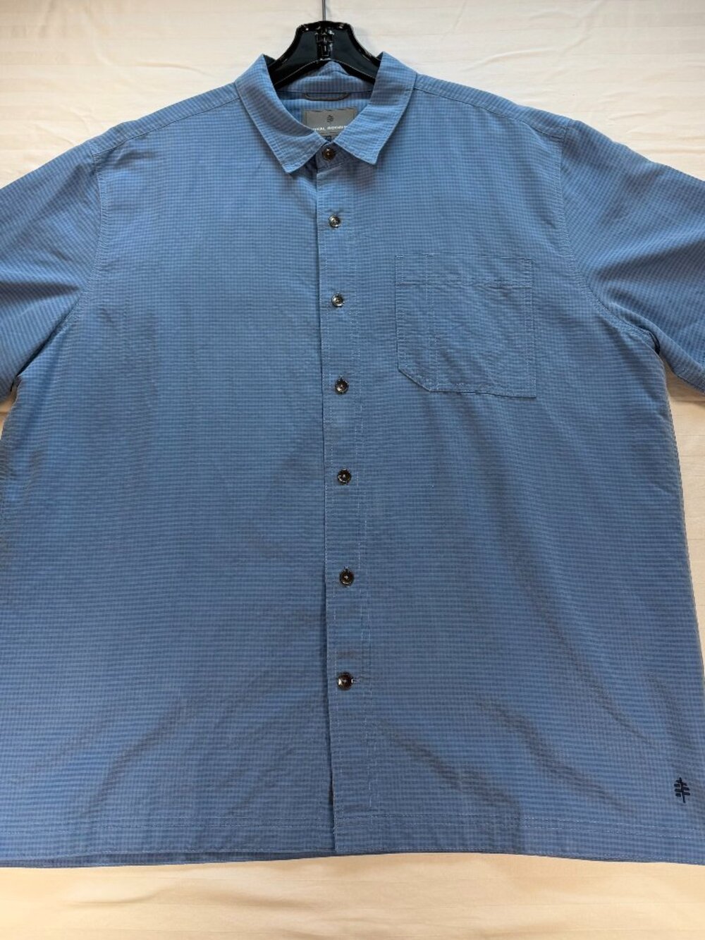 Royal Robbins Men's Short Sleeve, Size XL, Desert Pucker Dry S/S, SKU A-2007